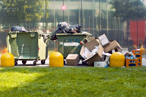 Professional waste removal service handling office waste in Barking.