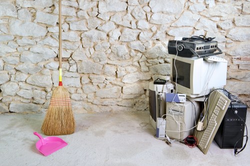 Sustainable waste management practices in a Barking business environment.