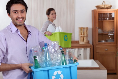 Professional team handling commercial waste in Barking