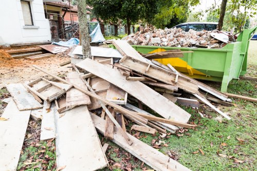 Commercial waste removal service in Barking
